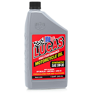 5W-30 High Performance Motorcycle Oil