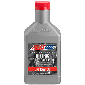 SAE 15W-50 Synthetic Metric Motorcycle Oil