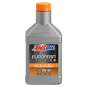 European Car Formula 0W-40 Synthetic Motor Oil