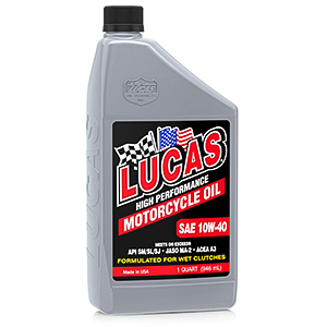 10W-40 High Performance Motorcycle Oil