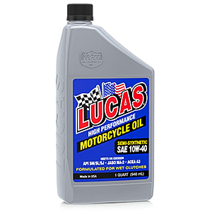 10W-40 Semi-Synthetic Motorcycle Oil