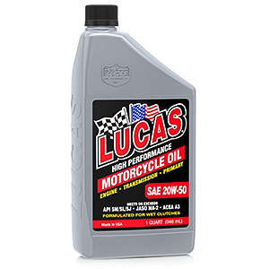 SAE 20W-50 Motorcycle Oil