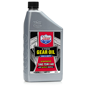 Synthetic SAE 75W140 V-Twin Gear Oil