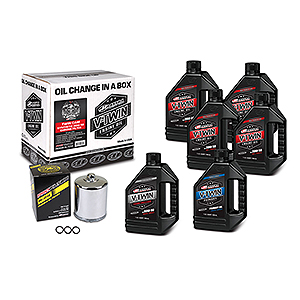 20W-50 V-Twin Twin Cam 1999 - Current Chrome Filter Full Change Kit Synthetic