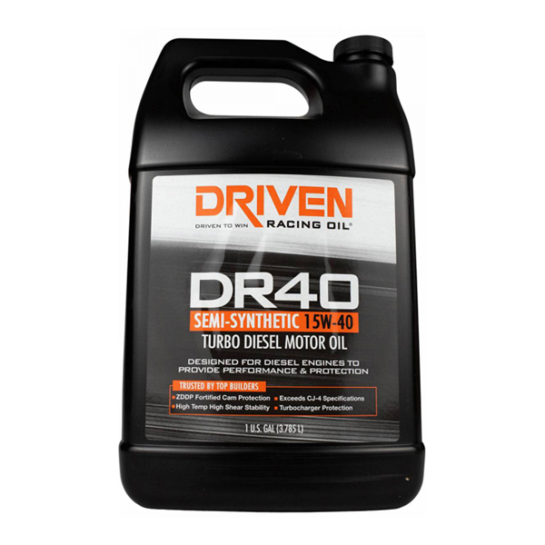 15W-40 DR40 Turbo Diesel Semi-Synthetic