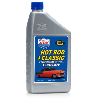 lucas 10w-40 hot rod and classic car motor oil – premium engine oil for vintage and high-performance cars, offering superior protection and enhanced performance