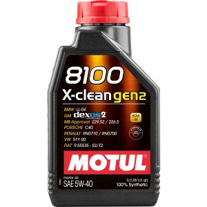 5W-40 8100 X Clean Gen2 Full Syn